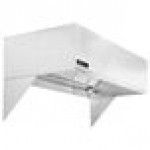 Halifax BRPHO1048 Type 1 Commercial Kitchen Hood with BRP Makeup Air (Hood Only) - 10' x 48