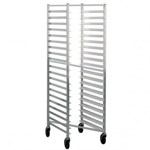 Lakeside 8521 20 Pan End Load Nesting Aluminum Bun / Sheet Pan Rack - Assembled Lakeside 8521 20 Pan End Load Nesting Aluminum Bun / Sheet Pan Rack - Assembled