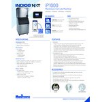 Manitowoc IYP1000W-263 Indigo NXT iP1000 30 Manitowoc IYP1000W-263 Indigo NXT iP1000 30