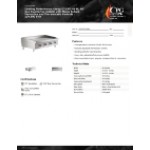Cooking Performance Group GT-CPG-48-NL 48