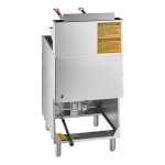 Avantco F5-ES-N 65-70 lb. Natural Gas Stainless Steel Floor Fryer - 100,000 BTU Avantco F5-ES-N 65-70 lb. Natural Gas Stainless Steel Floor Fryer - 100,000 BTU
