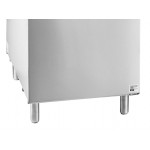 Avantco F5-ES-N 65-70 lb. Natural Gas Stainless Steel Floor Fryer - 100,000 BTU Avantco F5-ES-N 65-70 lb. Natural Gas Stainless Steel Floor Fryer - 100,000 BTU