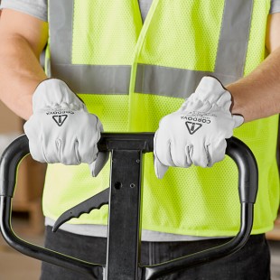 Cordova Premium Grain Goatskin Driver's Gloves with Glass Fiber Lining - Vendpacked - Large - Pair Cordova Premium Grain Goatskin Driver's Gloves with Glass Fiber Lining - Vendpacked - Large - Pair