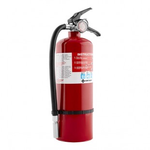 First Alert FAJPRO5 10.2 lb. 3-A:40-B:C Heavy-Duty Rechargeable Commercial Fire Extinguisher First Alert FAJPRO5 10.2 lb. 3-A:40-B:C Heavy-Duty Rechargeable Commercial Fire Extinguisher