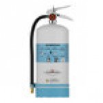 Amerex C270 1.75 Gallon White Powder-Coated Stainless Steel Water Mist Fire Extinguisher 27698 - UL Rating 2A:C Amerex C270 1.75 Gallon White Powder-Coated Stainless Steel Water Mist Fire Extinguisher 27698 - UL Rating 2A:C