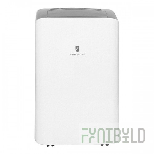 Friedrich ZoneAire WiFi-Enabled Dual-Hose Portable Air Conditioner with Voice Command and Remote Control ZCP12DB - 11,000 BTU, 115V
