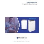 Friedrich ZoneAire WiFi-Enabled Dual-Hose Portable Air Conditioner with Voice Command and Remote Control ZCP12DB - 11,000 BTU, 115V Friedrich ZoneAire WiFi-Enabled Dual-Hose Portable Air Conditioner with Voice Command and Remote Control ZCP12DB - 11,000 BTU, 115V