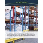 Royal Basket Trucks R10-RGX-TUT-5R1P 1 Cu. Yd. Black Utility-Duty Tilt Truck - 850 lb. Capacity