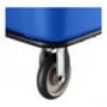 Lavex 16 Cubic Foot Blue Leakproof Cube Truck (1000 lb. Capacity) Lavex 16 Cubic Foot Blue Leakproof Cube Truck (1000 lb. Capacity)