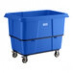 Lavex 16 Cubic Foot Blue Leakproof Cube Truck (1000 lb. Capacity) Lavex 16 Cubic Foot Blue Leakproof Cube Truck (1000 lb. Capacity)