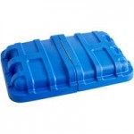 Lavex 16 Cubic Foot Blue Leakproof Cube Truck (1000 lb. Capacity) Lavex 16 Cubic Foot Blue Leakproof Cube Truck (1000 lb. Capacity)