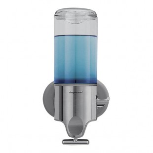 simplehuman BT1034 15 fl. oz. Stainless Steel Single Pump Soap Dispenser simplehuman BT1034 15 fl. oz. Stainless Steel Single Pump Soap Dispenser