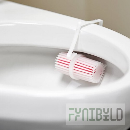 Lavex Strawberry Scent Toilet Rim Cage - 12/Pack
