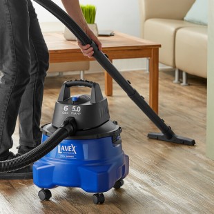 Lavex Pro 6 Gallon 5 Peak HP Polypropylene Wet / Dry Vacuum with Tool Kit Lavex Pro 6 Gallon 5 Peak HP Polypropylene Wet / Dry Vacuum with Tool Kit