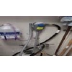 Dema Fusion One Manual Bottle Filling Chemical Dispenser with Action Gap and Green Push Button - 1.0 GPM Dema Fusion One Manual Bottle Filling Chemical Dispenser with Action Gap and Green Push Button - 1.0 GPM