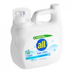 All Free Clear 34 oz. Liquid Fabric Softener - 6/Case
