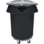 Rubbermaid® 2044040 BRUTE Black Round Dome Top for FG265500 Containers 55 Gallon Rubbermaid® 2044040 BRUTE Black Round Dome Top for FG265500 Containers 55 Gallon
