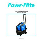Powr-Flite Photon PE010-G03-U 3.5 Gallon Portable Carpet Spotter with Stretch Hose Powr-Flite Photon PE010-G03-U 3.5 Gallon Portable Carpet Spotter with Stretch Hose