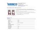 Wesco Industrial Products Rais-N-Rol 8,000 lb. 23 Wesco Industrial Products Rais-N-Rol 8,000 lb. 23