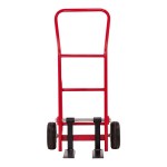 Valley Craft 800 lb. Steel Multi-Use Hand Truck with Flat Forks and Molded-On Rubber Wheels F86182A4FF Valley Craft 800 lb. Steel Multi-Use Hand Truck with Flat Forks and Molded-On Rubber Wheels F86182A4FF