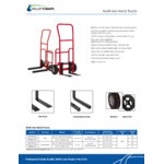 Valley Craft 800 lb. Steel Multi-Use Hand Truck with Flat Forks and Molded-On Rubber Wheels F86182A4FF Valley Craft 800 lb. Steel Multi-Use Hand Truck with Flat Forks and Molded-On Rubber Wheels F86182A4FF