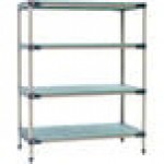 Metro X456G4 MetroMax 4 Grid 4-Shelf Stationary Shelving Unit - 21