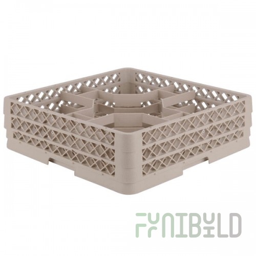 Vollrath TR13HH Traex® Rack Max Full-Size Beige 30-Compartment 3 9/16