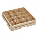 Vollrath CRD Traex® 16 Compartment Beige Full-Size Closed Wall Extender