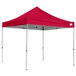 Caravan Canopy 21003505031 Alumashade Bigfoot 10' x 10' Red Light-Duty Commercial Grade Instant Canopy Deluxe Kit