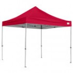 Caravan Canopy 21003505031 Alumashade Bigfoot 10' x 10' Red Light-Duty Commercial Grade Instant Canopy Deluxe Kit
