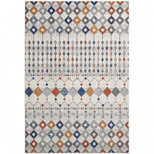 Abani Casa Collection 4' x 6' Multicolor Moroccan Area Rug
