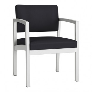 Lesro Lenox Steel Patriot Plus Black Vinyl Guest Arm Chair Lesro Lenox Steel Patriot Plus Black Vinyl Guest Arm Chair