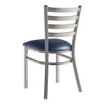 Lancaster Table & Seating Clear Coat Finish Ladder Back Chair with 2 1/2 Lancaster Table & Seating Clear Coat Finish Ladder Back Chair with 2 1/2