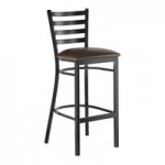 Lancaster Table & Seating Clear Coat Finish Ladder Back Chair with 2 1/2 Lancaster Table & Seating Clear Coat Finish Ladder Back Chair with 2 1/2
