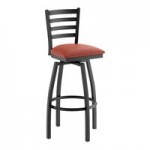 Lancaster Table & Seating Clear Coat Finish Ladder Back Chair with 2 1/2 Lancaster Table & Seating Clear Coat Finish Ladder Back Chair with 2 1/2