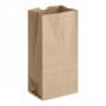 Duro Husky Dubl Life 5 lb. Heavy Duty Natural Kraft Bag - 400/Bundle