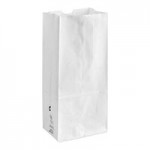 25 lb. Tall White Paper Bag - 500/Bundle
