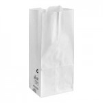 25 lb. Tall White Paper Bag - 500/Bundle