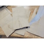 25 lb. Tall White Paper Bag - 500/Bundle