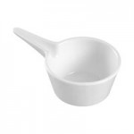 Solia Eskoffie 1.5 oz. Copper and Black Mini Plastic Sauce Pan - 240/Case