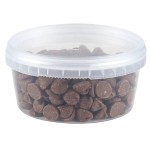12 oz. Clear Tamper Resistant Tamper-Evident Safe Lock Deli Container with Lid - 50/Case