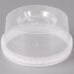 12 oz. Clear Tamper Resistant Tamper-Evident Safe Lock Deli Container with Lid - 50/Case