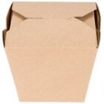 Fold-Pak 32MWPAGODM 32 oz. Pagoda Chinese / Asian Microwavable Paper Take-Out Container - 450/Case