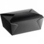 Choice White Microwavable Folded Paper #4 Take-Out Container 7 3/4 Choice White Microwavable Folded Paper #4 Take-Out Container 7 3/4