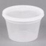Pactiv/Newspring 16 oz. Translucent Round Deli Container Combo Pack - 240/Case Pactiv/Newspring 16 oz. Translucent Round Deli Container Combo Pack - 240/Case