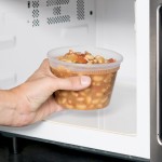 Pactiv/Newspring 16 oz. Translucent Round Deli Container Combo Pack - 240/Case Pactiv/Newspring 16 oz. Translucent Round Deli Container Combo Pack - 240/Case
