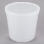 Pactiv/Newspring 16 oz. Translucent Round Deli Container Combo Pack - 240/Case Pactiv/Newspring 16 oz. Translucent Round Deli Container Combo Pack - 240/Case
