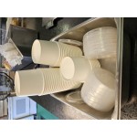 EcoChoice 8 oz. Kraft Paper Food Cup with Vented Lid - 250/Case EcoChoice 8 oz. Kraft Paper Food Cup with Vented Lid - 250/Case