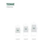 Tossware POP 16 oz. Customizable Plastic Mason Jar - 147/Case