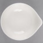 Libbey Slenda 4.5 oz. Royal Rideau White Pyramid Porcelain Bowl - Sample
